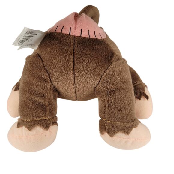 Fiesta Furrybones Plush Monkey Skeleton 9" Brown Red Scarf Stuffed Animal Toy - Picture 13 of 16